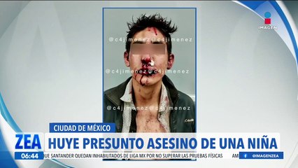 Buscan a un hombre que presuntamente asesinó a una niña en la CDMX