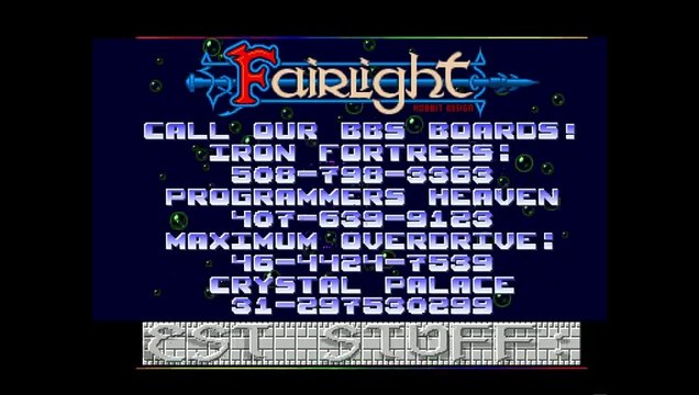 Amiga Cracktro - Sidmon 2 by Fairlight