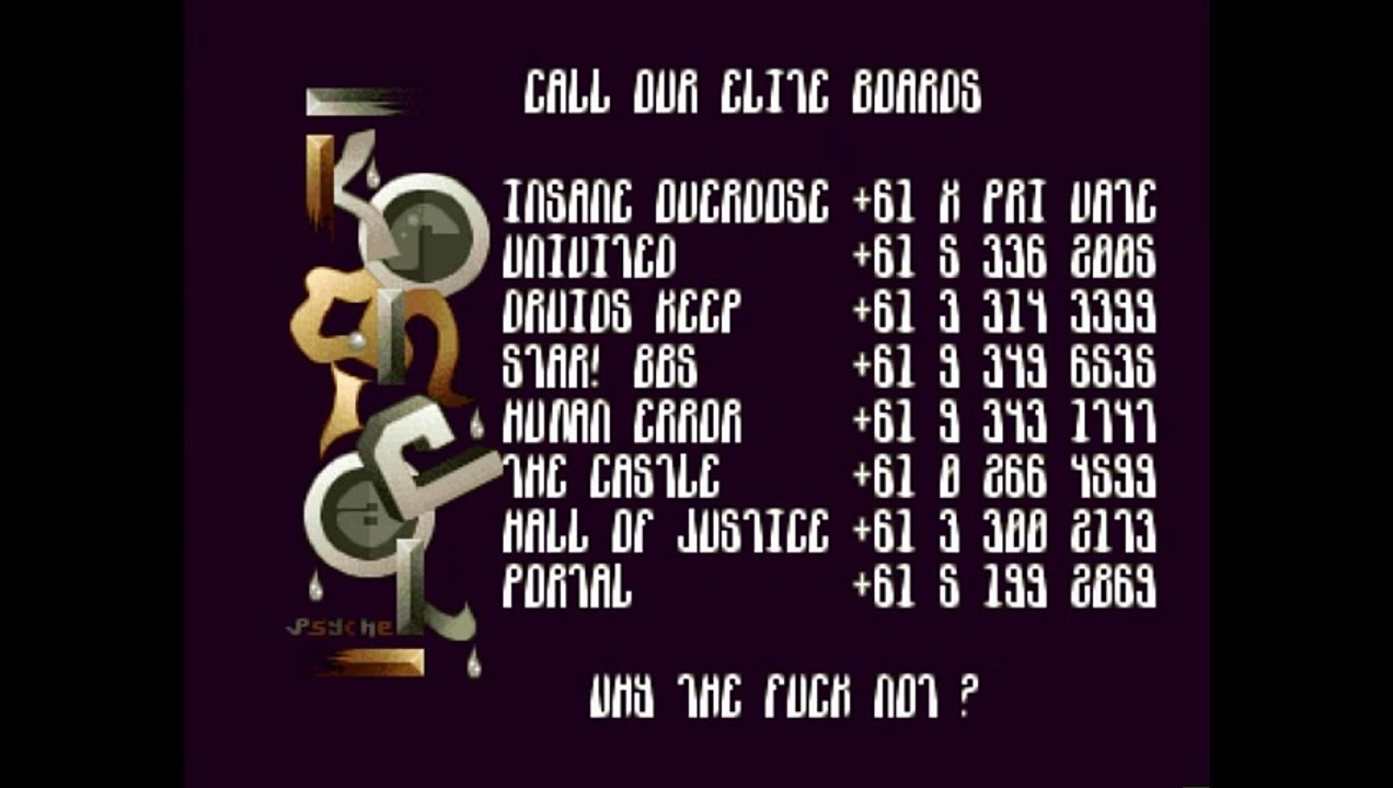 Amiga Demo - Fanatik by Kronical