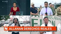 Allanan Derechos Reales en Santa Cruz