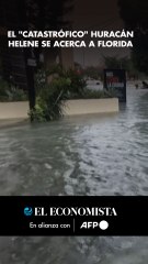 El catastrófico huracán Helene se acerca a Florida