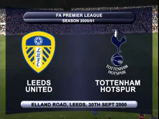 Season 2000-01 - Leeds United vs Tottenham Hotspur