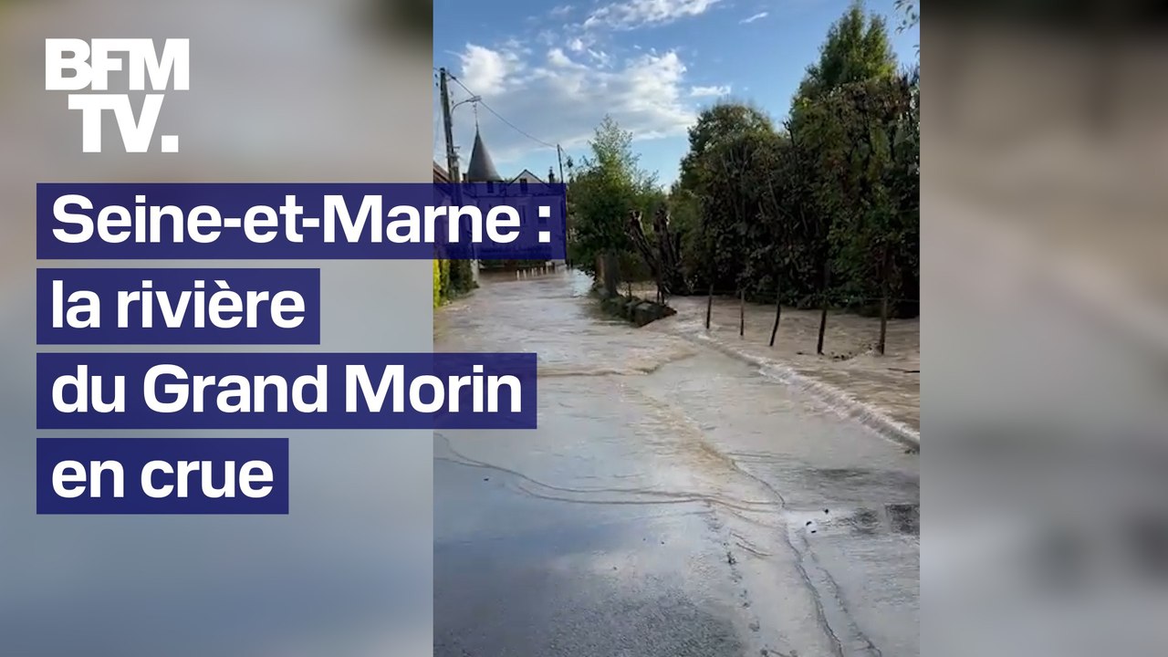 La Seine-et-Marne en vigilance orange à cause de la crue du Grand Morin