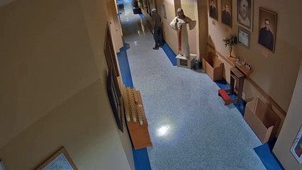 Burglar wanted for breaking into Long Island Catholic church, robbing donation box