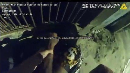 Bandido resiste à prisão, saca revólver para matar PM e policial é obrigado a “cancelar CPF”