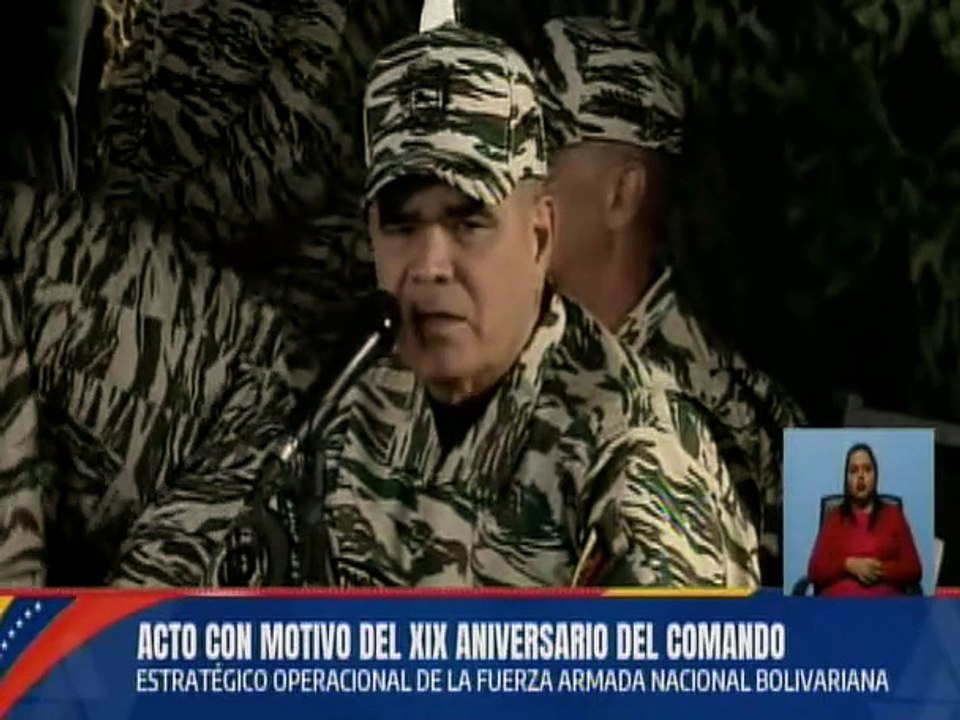Vpdte. Sectorial de Soberanía Vladimir Padrino: Hemos dado continuidad al legado del Cmdt. Chávez