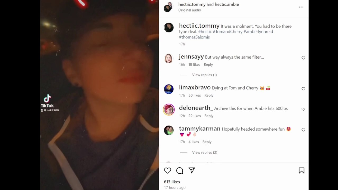 Did Amberlynn Reid UHaul or is she taking a Foodie Beauty "Vacation" length stay with Salami?