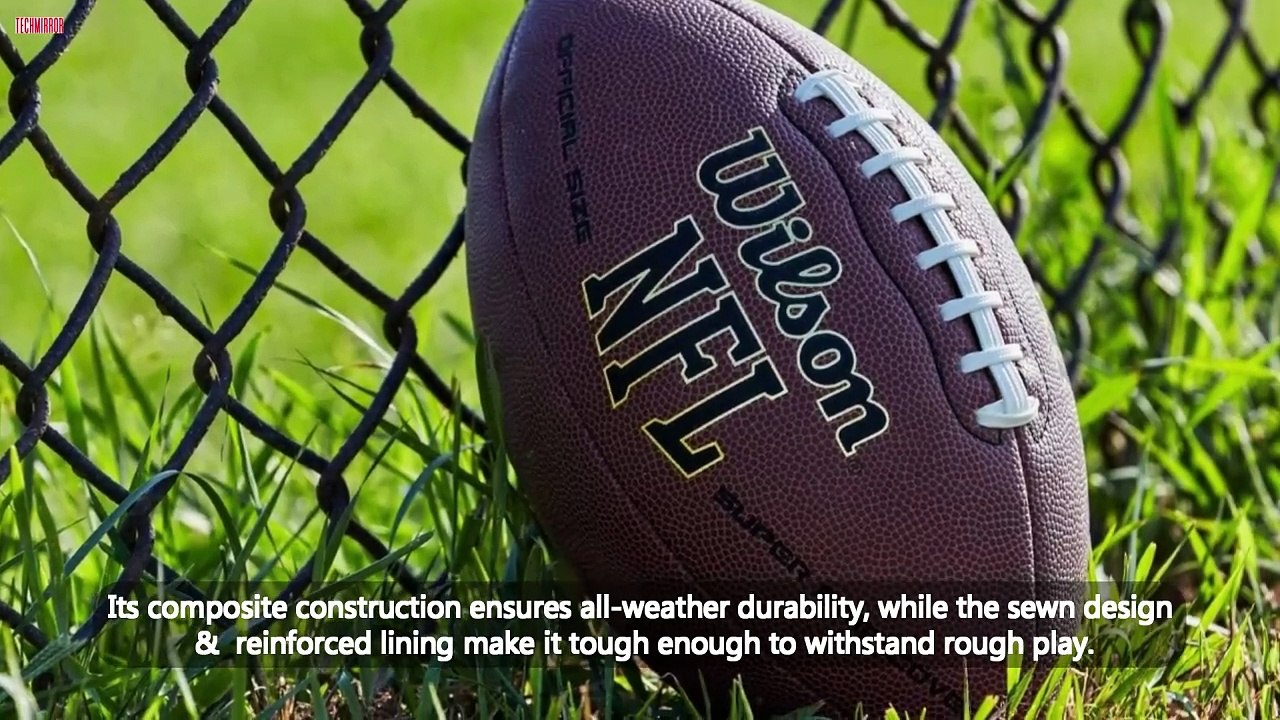 Top 5 Best Footballs Review in 2024 | Wilson, Franklin, & Nerf Footballs for Kids & Youth