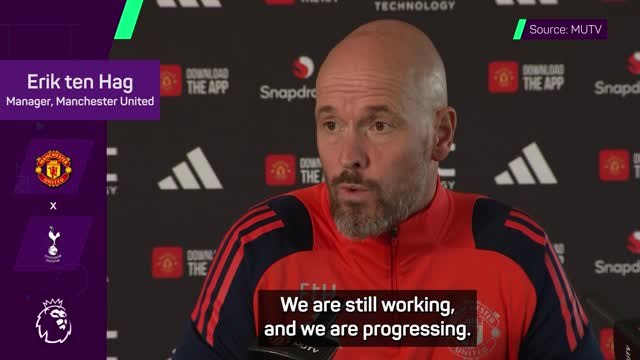 Ten Hag adamant United are progressing despite Europa League setback