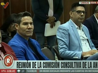 Presidentes y vicepresidentes del Parlamento participan en la "Comisión Consultiva" de la AN