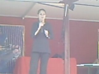 Didie  à la foire expo radio crochet de marmande