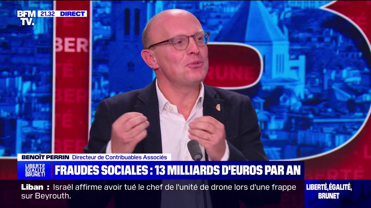 Benoît Perrin (directeur de "Contribuables associés"): "La fraude sociale (...) n'est pas majoritairement la faute des assurés sociaux, mais d'abord la faute des entreprises"