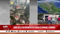 Reportan saldo blanco en la CDMX tras sismo magnitud 5.2 con epicentro en Altamirano, Guerrero