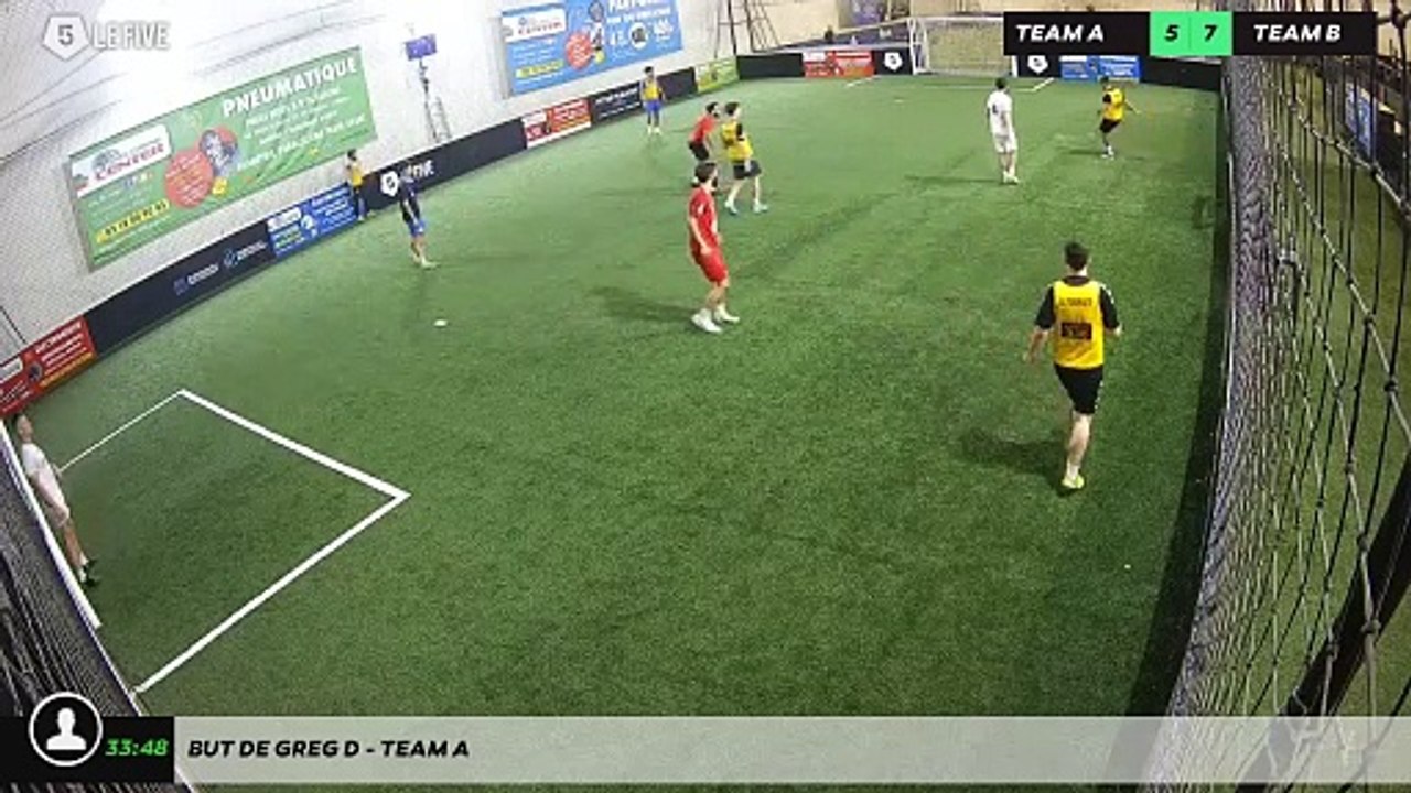 But de Greg D - Team A