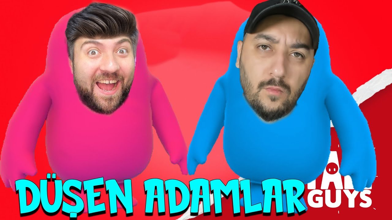 DÜŞEN ADAMLAR NEREYE DÜŞER | FALL GUYS HAN KANAL GİTARİSTV