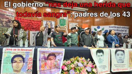 Padres de los 43 fijan su postura a 10 años de la desaparición de sus hijos