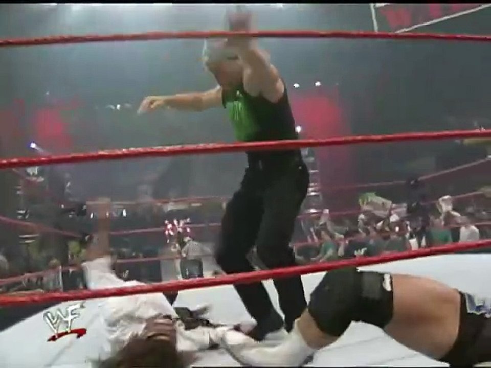 The New Age Outlaws Attack The Rock & Mankind