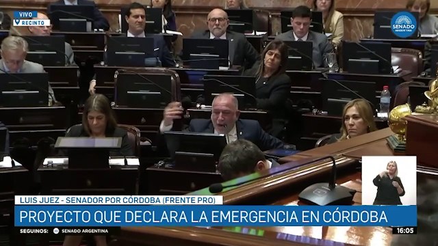 El fuerte descargo de Luis Juez por los incendios en Córdoba