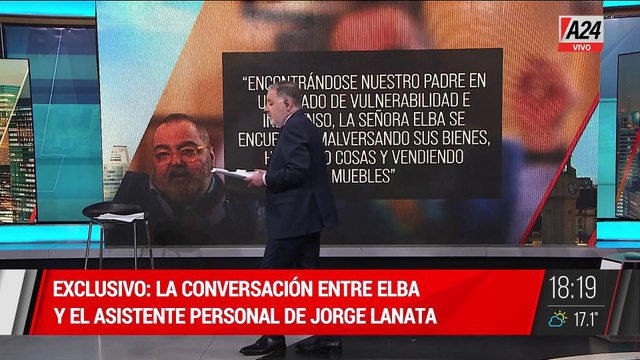 DENUNCIA DE LAS HIJAS DE LANATA: ¿QUÉ BUSCABA ELBA MARCOVECCHIO?