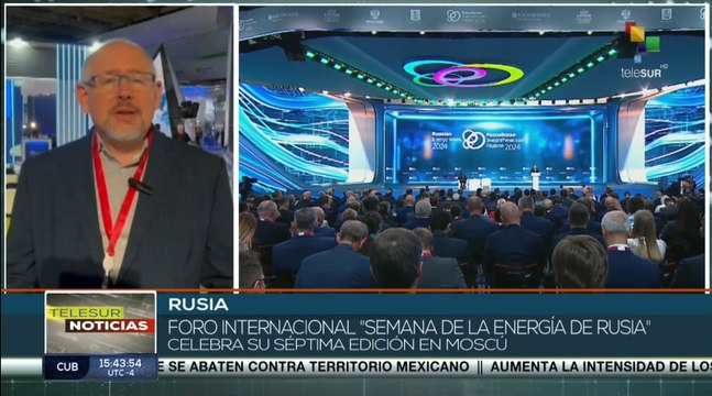 El Foro Internacional Semana de la energía de Rusia se aperturó en Moscú