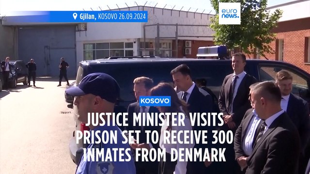 Danish justice minister visits Kosovo prison set to receive 300 inmates from Denmark