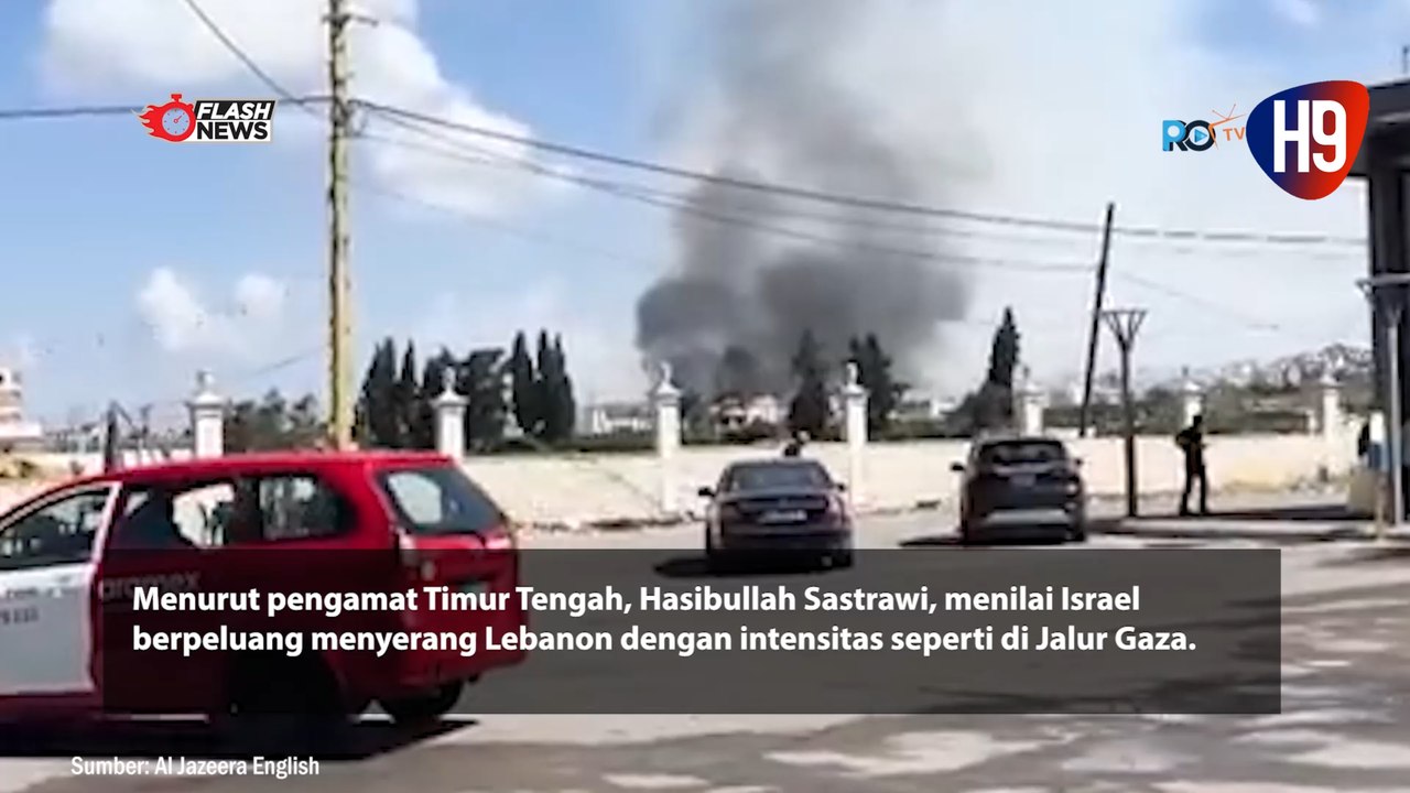 Serangan Israel ke Lebanon Sudah Tewaskan Lebih 600 Orang