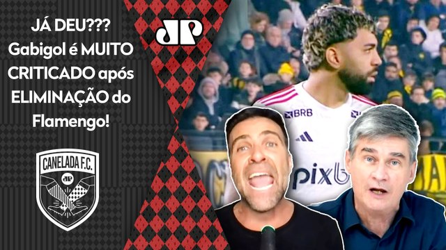 CHEGA DE ACREDITAR NO GABIGOL! Eu FUI UM IDIOTA de... Flamengo ELIMINADO pro Peñarol REVOLTA!