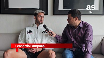 Leonardo Campana habla sobre Lionel Messi