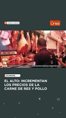 Incrementan los precios de la carne de res y pollo