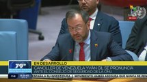 Canciller de Venezuela declara ante el Consejo de Seguridad de la ONU