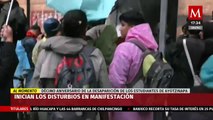 Realizan disturbios en CdMx durante marcha por los 10 años de la desaparición de los 43 normalistas