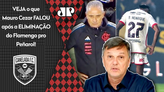O Flamengo foi UM DESASTRE ABSOLUTO na Libertadores! Essa ELIMINAÇÃO vai... Mauro Cezar ANALISA!