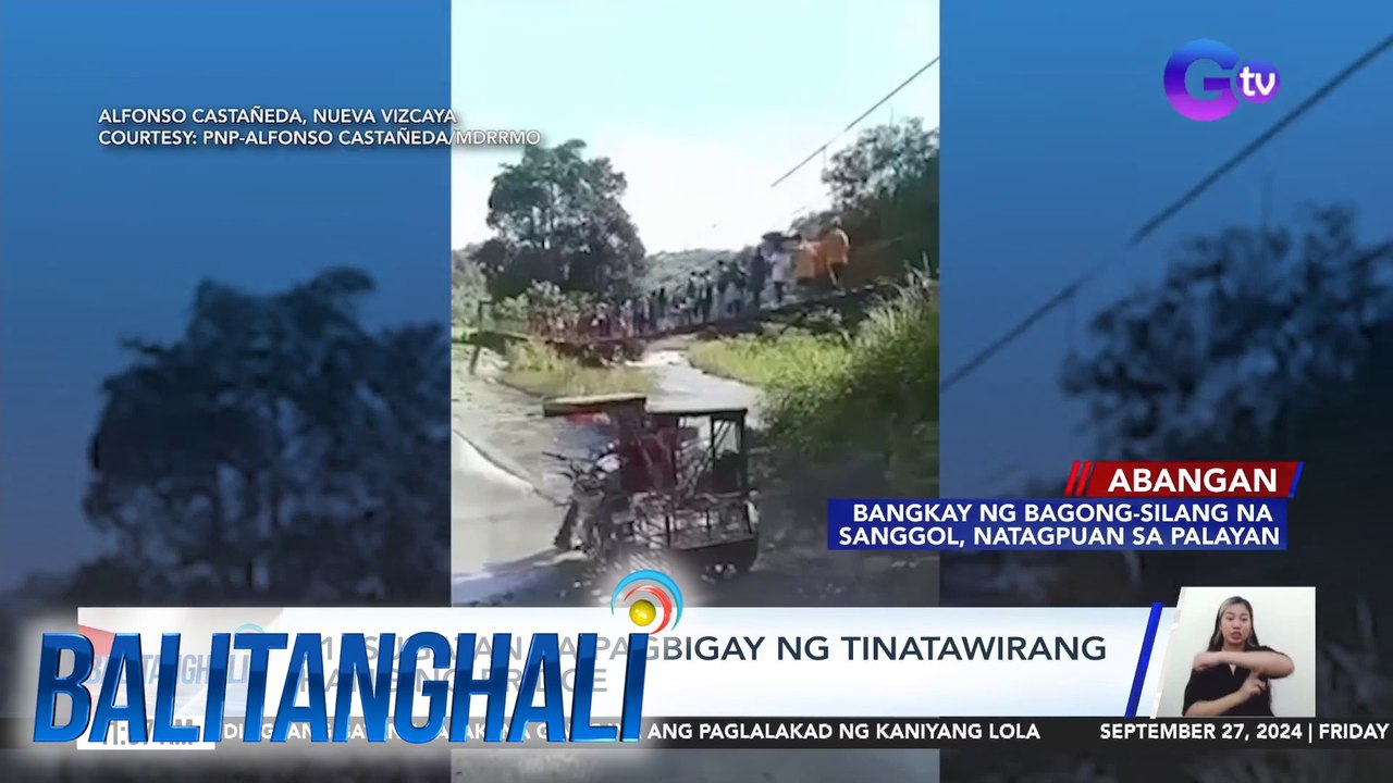 31, sugatan sa pagbigay ng tinatawirang hanging bridge | Balitanghali