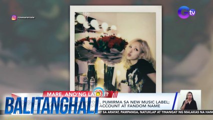 BLACKPINK member Rose, pumirma sa new music label; inanunsiyo ang Finsta account at fandom name | Balitanghali