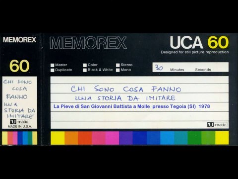 Chi sono cosa fanno. Padre Ugolino. La Pieve di S. Giovanni Battista a Molli - Canale 48 - 1978