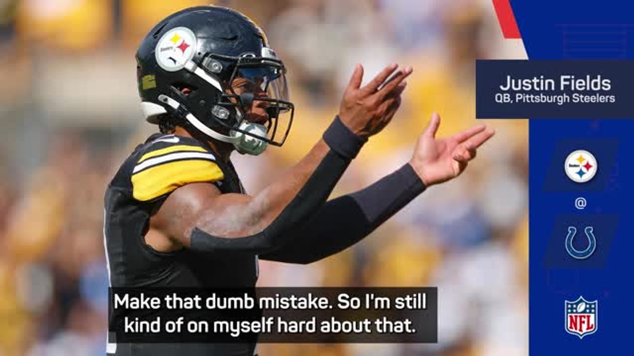 Fields haunted by turnover despite Steelers win