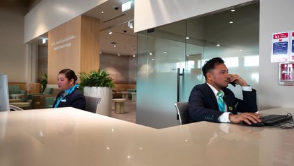 Dubai Airport New Lounge