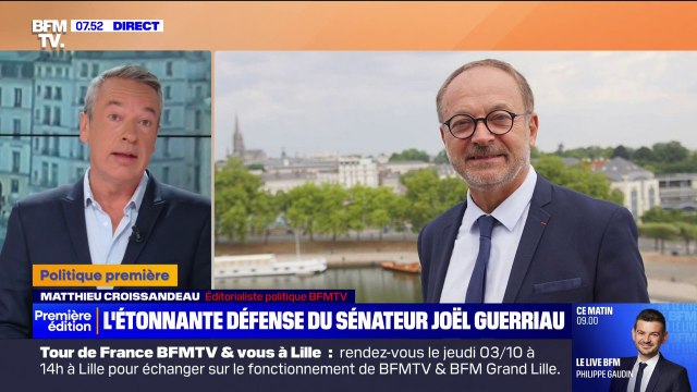 ÉDITO - La défense lunaire du sénateur Joël Guerriau,accusé d'avoir drogué la députée Sandrine Josso
