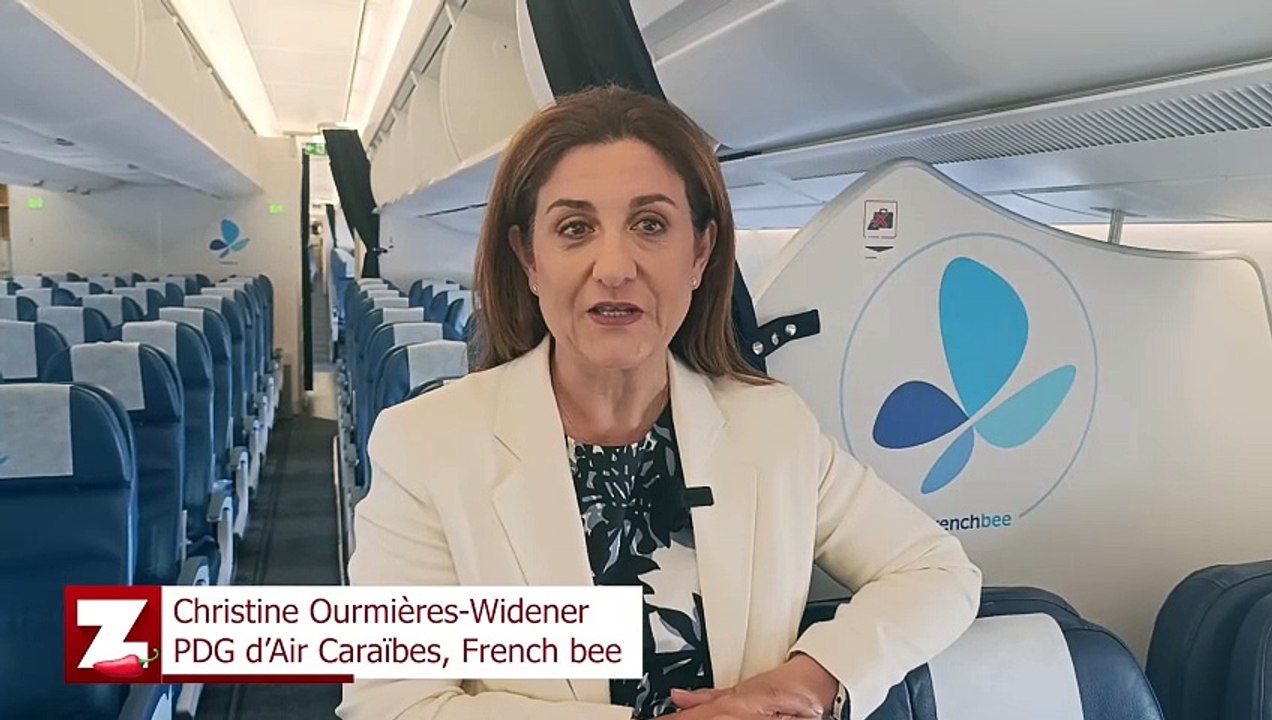 ITW de Christine Ourmières-Widener, PDG d'Air Caraïbes et French Bee