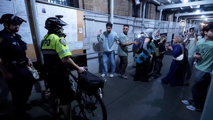 New York'ta Netanyahu karşıtı protesto düzenlendi