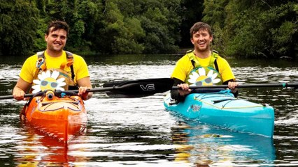 Two friends currently kayaking from Ireland to Turkey in world first