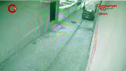 12 metre yükseklikten atlayan hırsızlık şüphelisi yaralandı