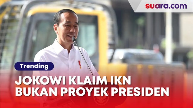 Jokowi Klaim IKN Bukan Proyek Presiden: Ini Keputusan Rakyat Indonesia yang Diwakili Anggota DPR