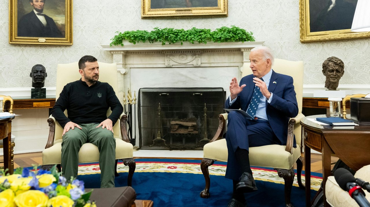 Selenskyj bei Biden: Nur teilweise Unterstützung für 'Siegesplan'