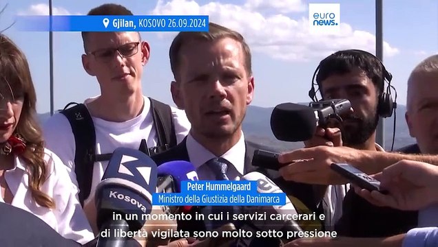 Kosovo: ministro della Giustizia danese visita il carcere di Gjilan, in arrivo 300 detenuti dalla Danimarca