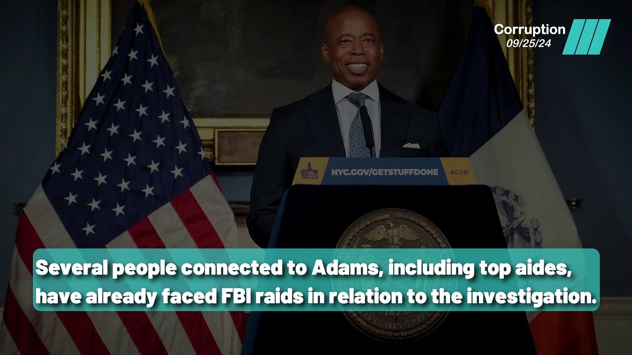 NYC Mayor Eric Adams Indicted on Federal Charges
