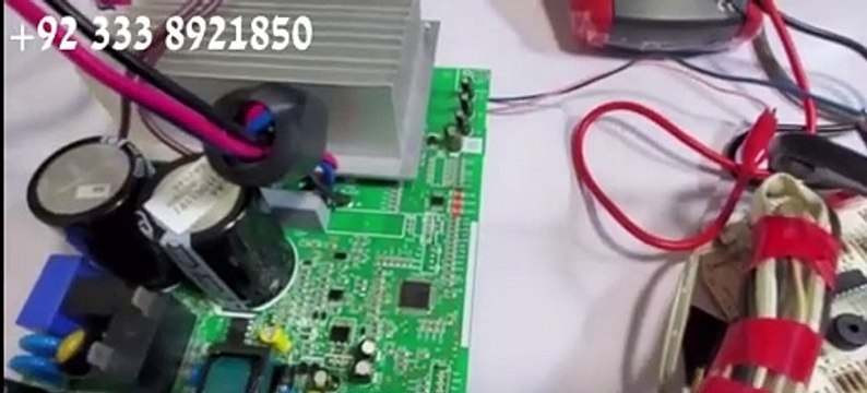 #84 Dc inverter Ac outdoor PCB IPM feed back capacitor checking_5