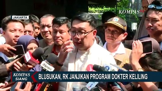 Momen Blusukan & Janji RK-Suswono, Dharma-Kun & Pramono-Rano untuk Warga Jakarta di Pilgub 2024