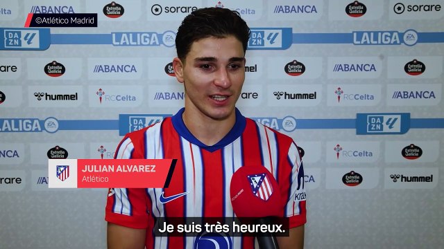 Alvarez : “Je suis content de mon but et des trois points”