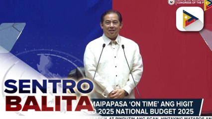 DBM, tiwalang maipapasa ‘on time’ ang higit P6.35-T proposed 2025 national budget